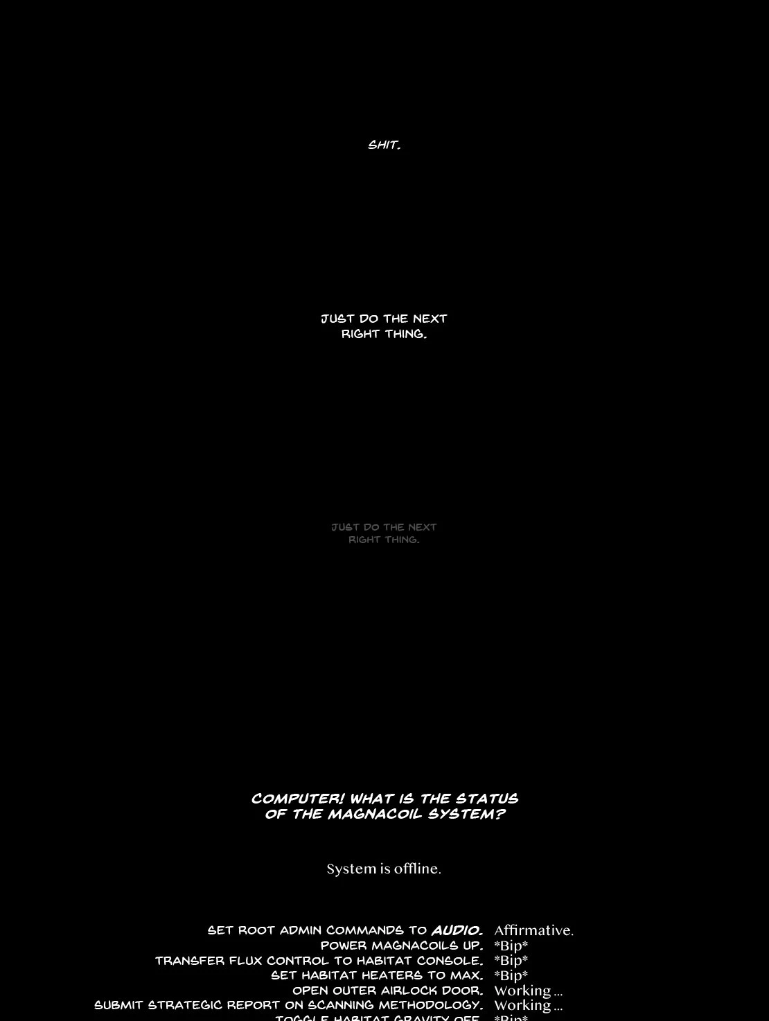 One Human, Being. 6.1: At The Edge. porn comic picture 69