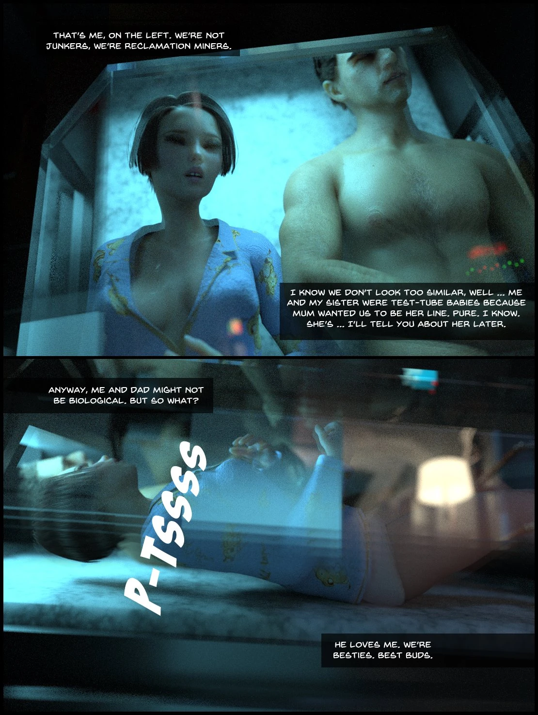 One Human, Being. 6.1: At The Edge. porn comic picture 7