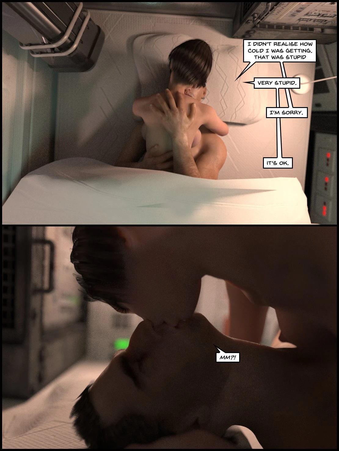 One Human, Being. 6.1: At The Edge. porn comic picture 73