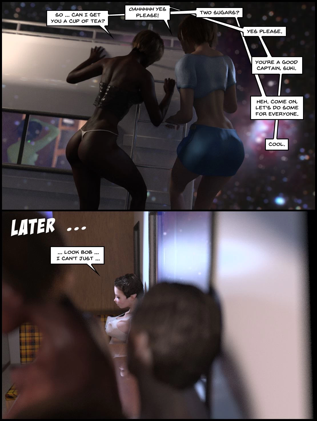 One Human, Being. 6.2: At The Edge. porn comic picture 12