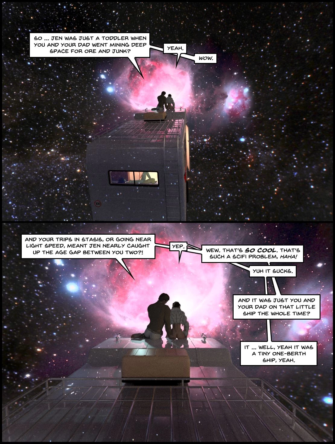 One Human, Being. 6.2: At The Edge. porn comic picture 2