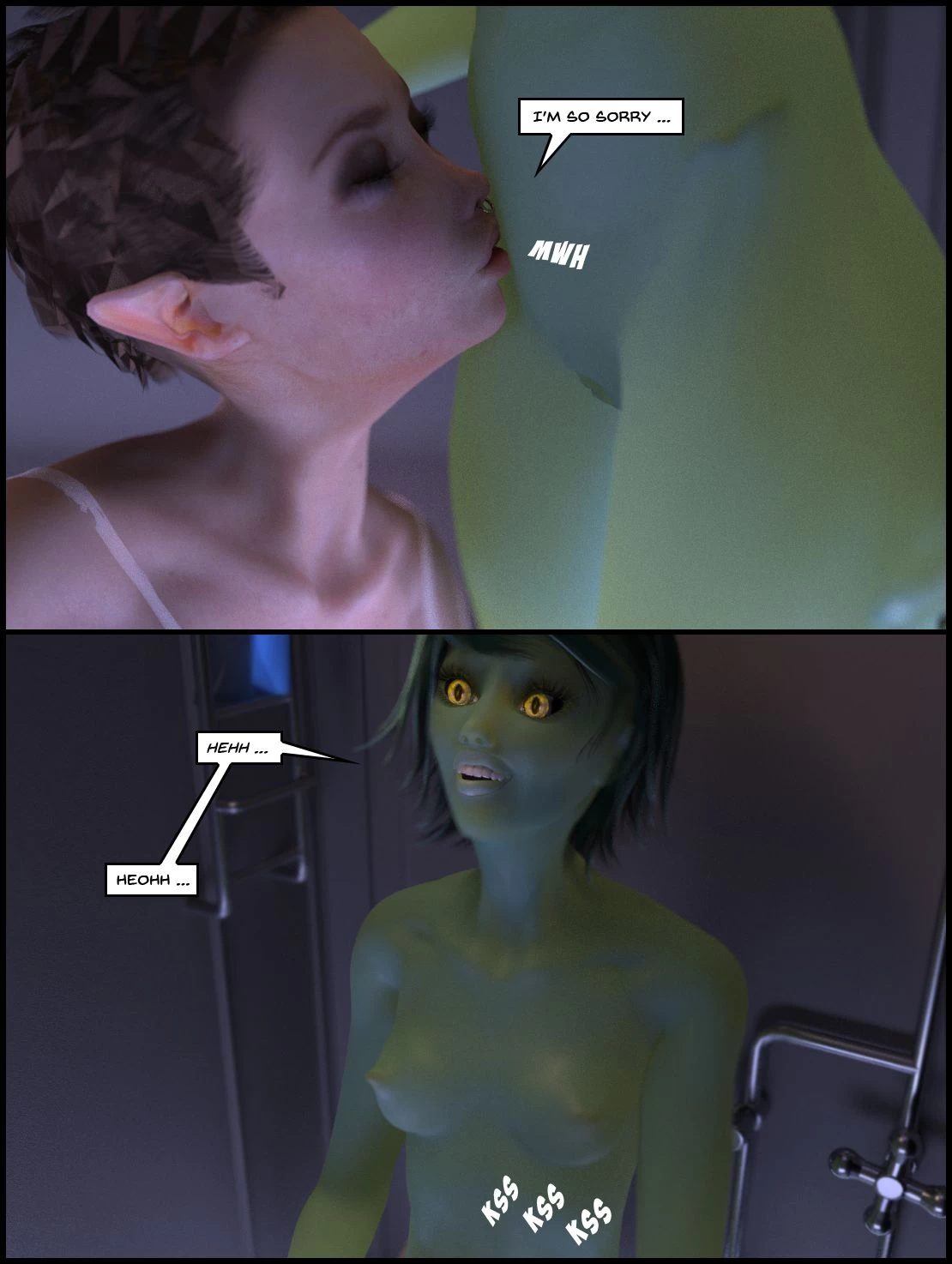 One Human, Being. 6.2: At The Edge. porn comic picture 24