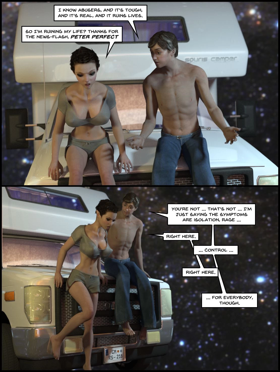 One Human, Being. 6.2: At The Edge. porn comic picture 34