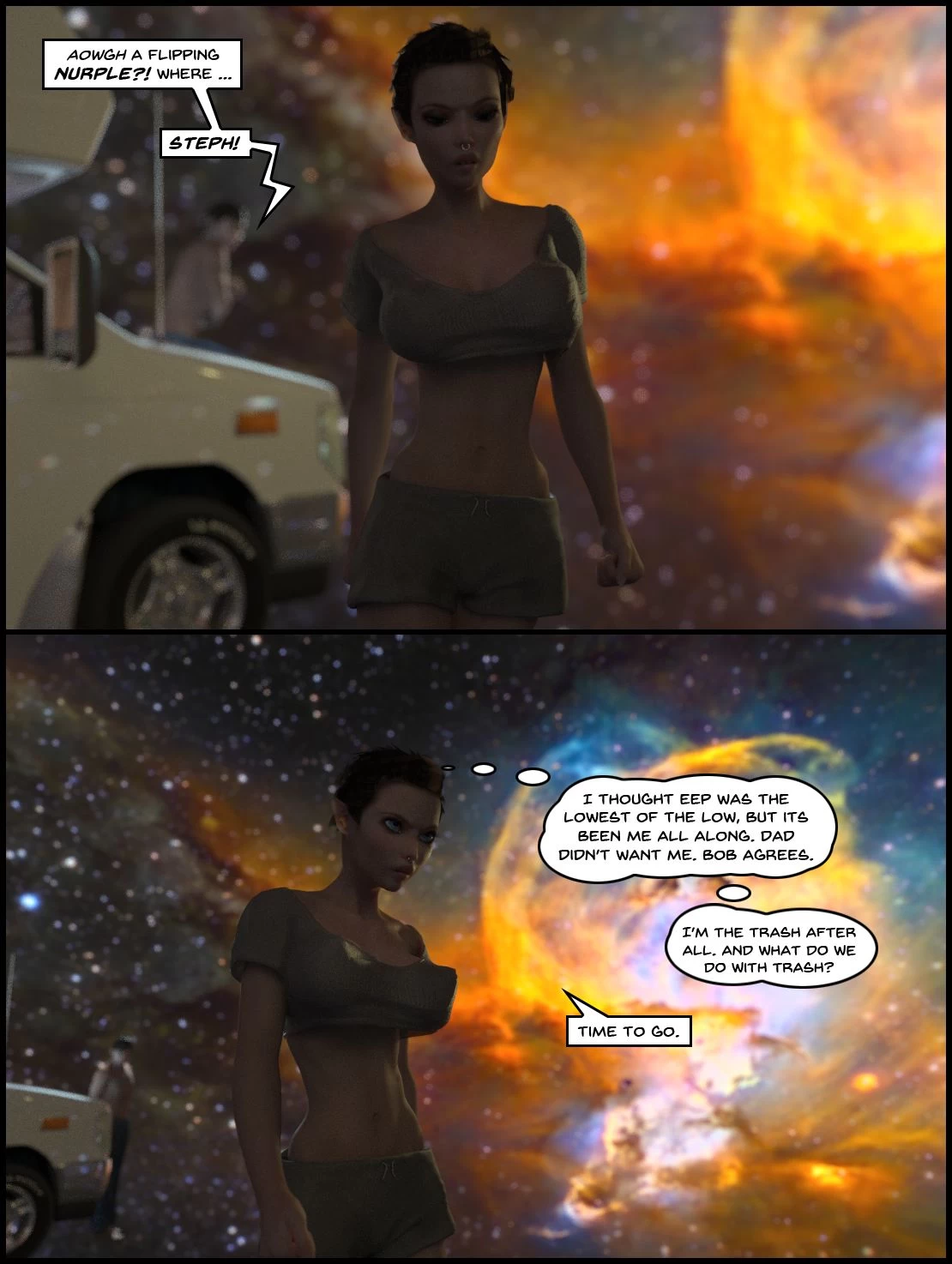 One Human, Being. 6.2: At The Edge. porn comic picture 36