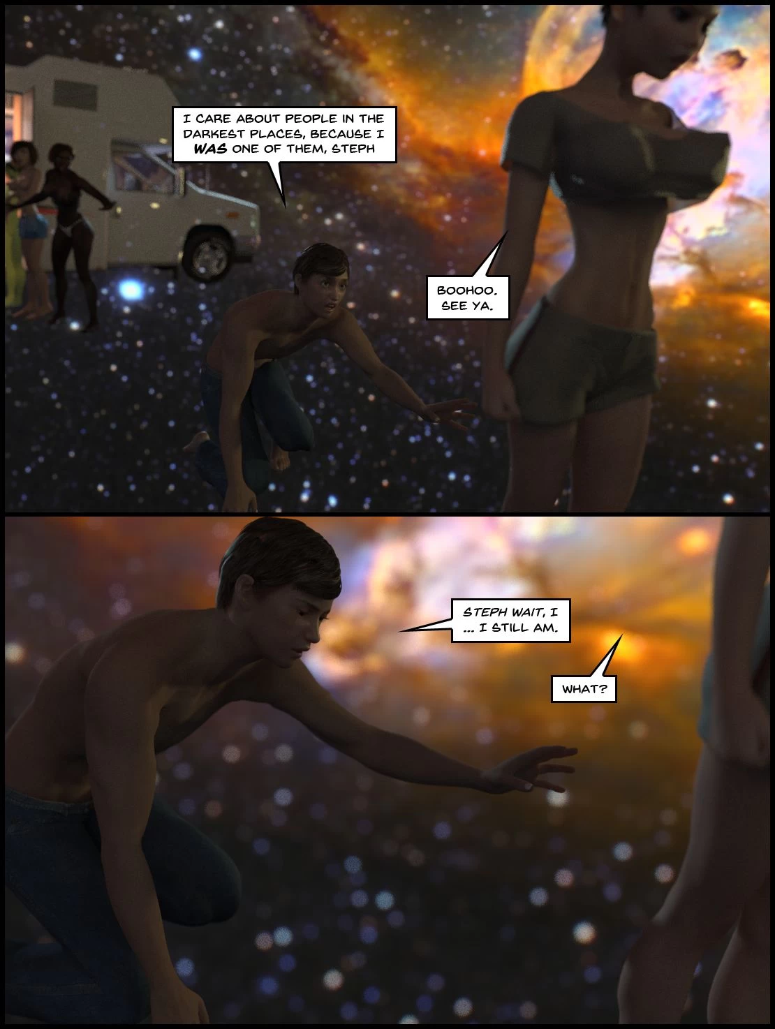 One Human, Being. 6.2: At The Edge. porn comic picture 39