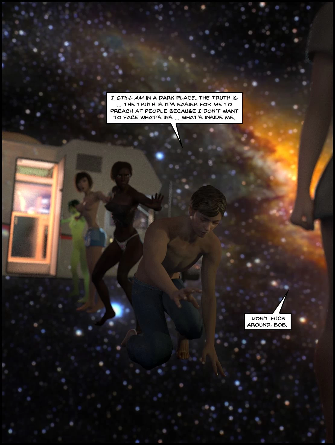 One Human, Being. 6.2: At The Edge. porn comic picture 40