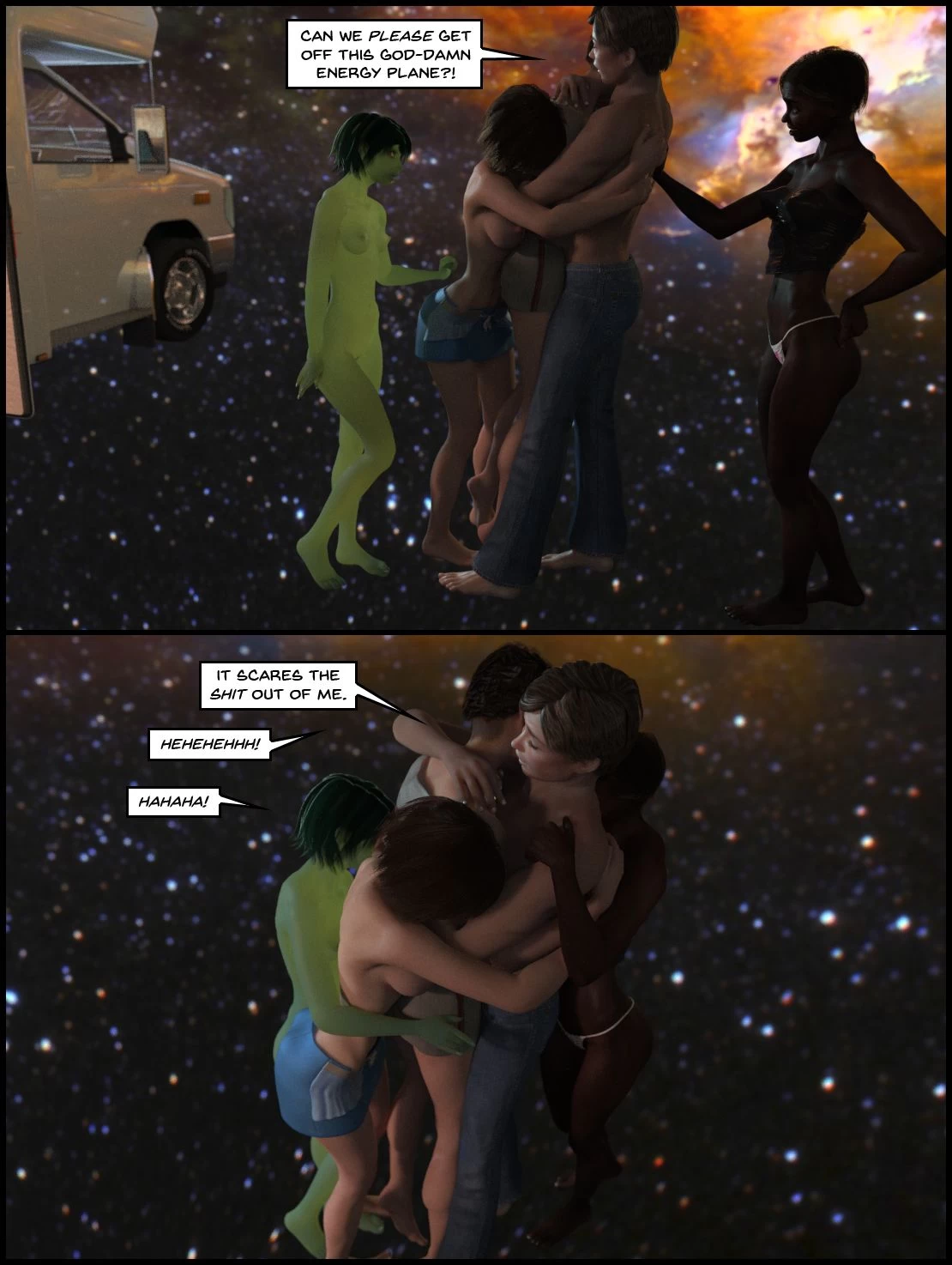 One Human, Being. 6.2: At The Edge. porn comic picture 45