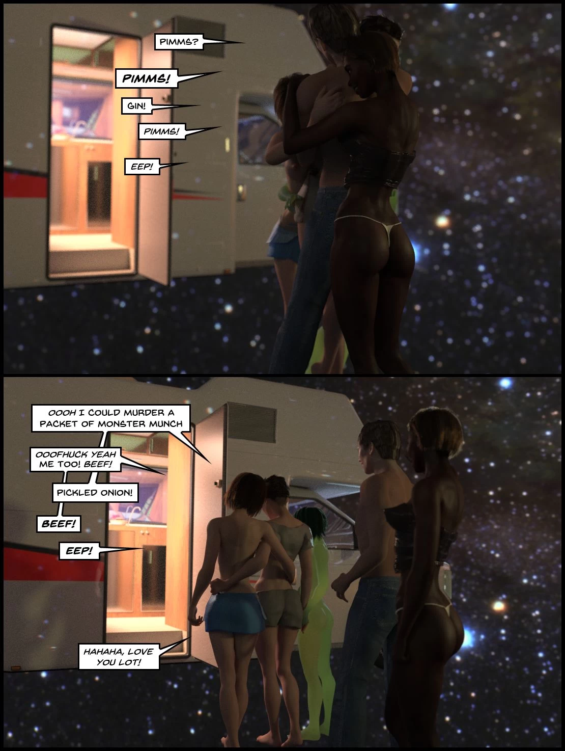One Human, Being. 6.2: At The Edge. porn comic picture 46