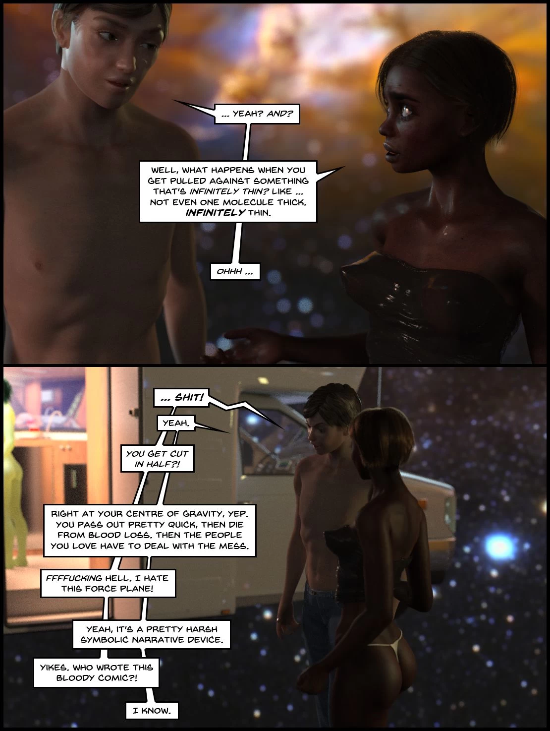 One Human, Being. 6.2: At The Edge. porn comic picture 48