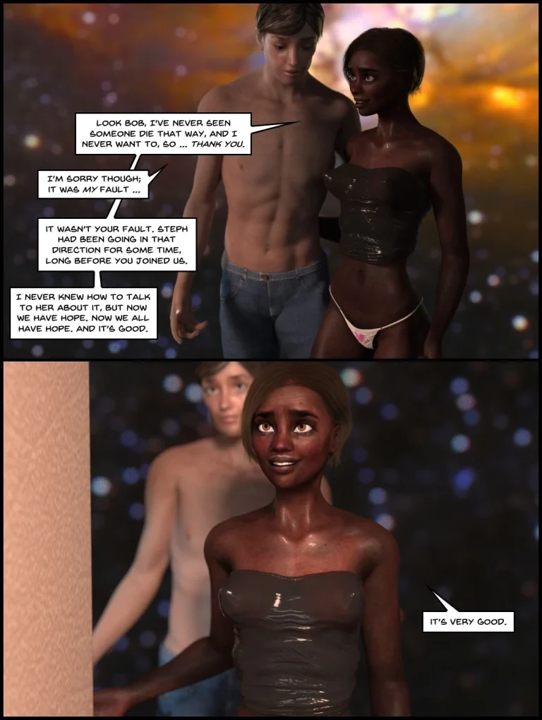 One Human, Being. 6.2: At The Edge. porn comic picture 49