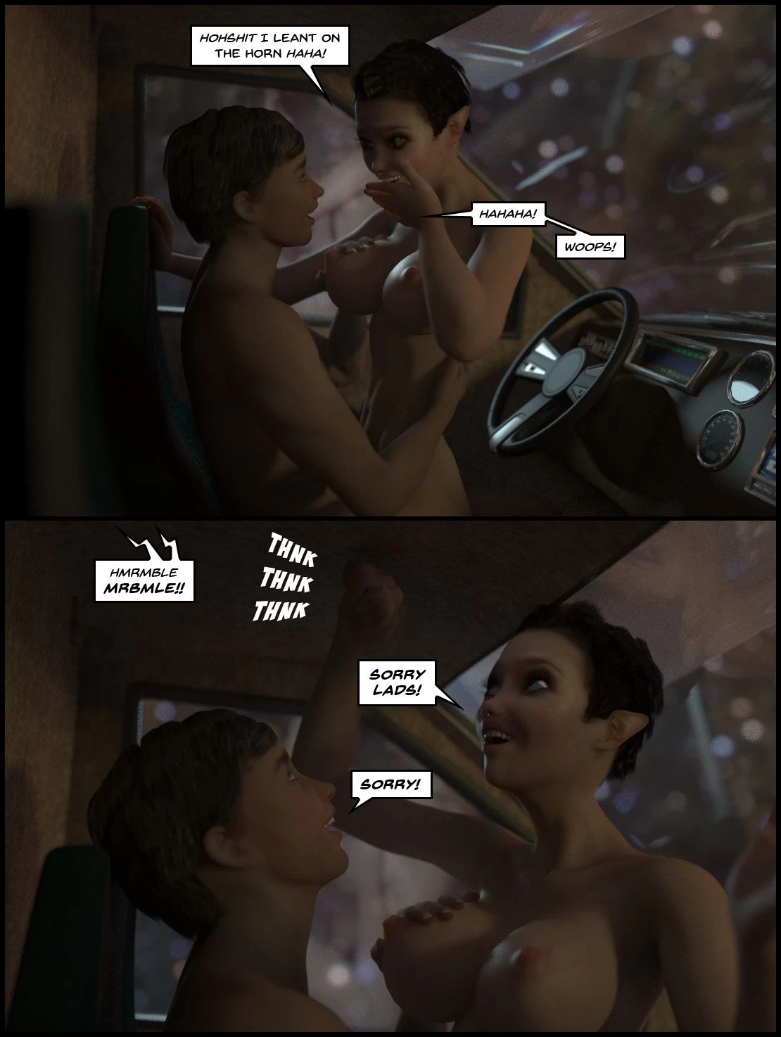 One Human, Being. 6.2: At The Edge. porn comic picture 56