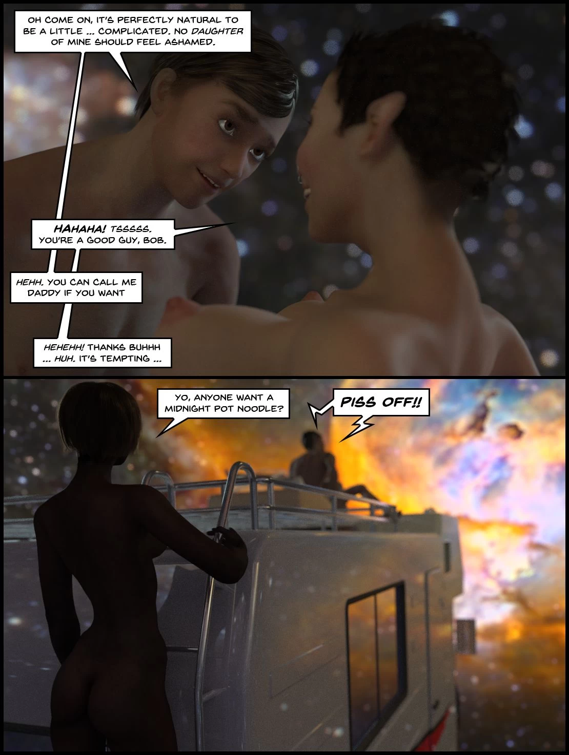 One Human, Being. 6.2: At The Edge. porn comic picture 63