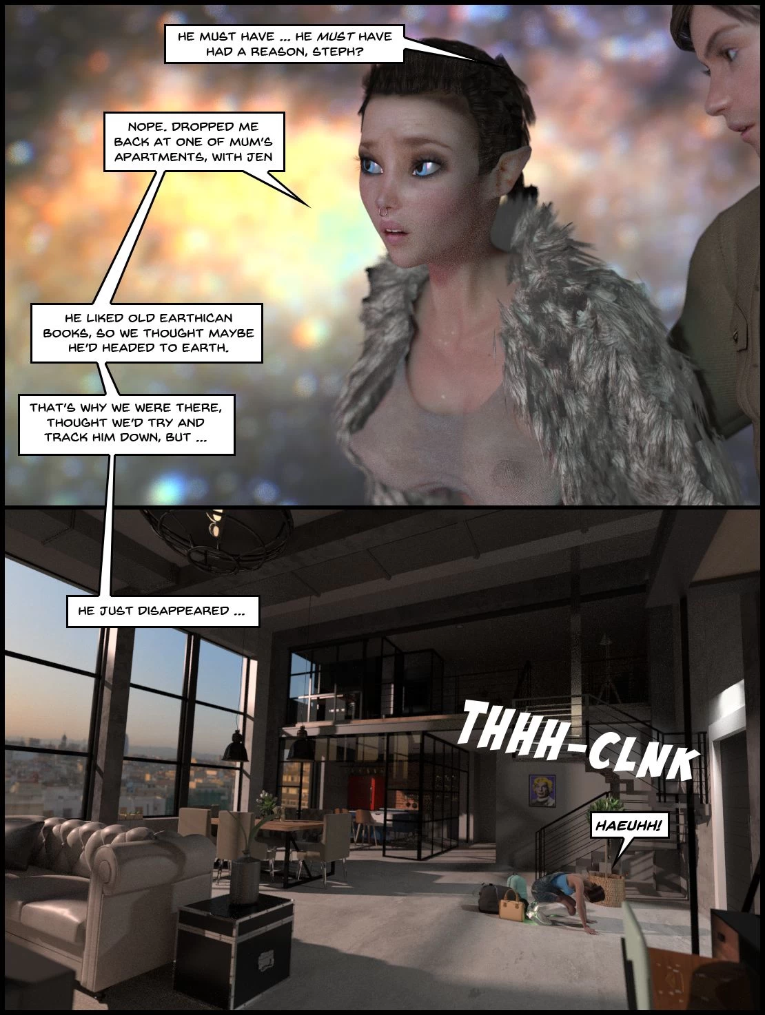 One Human, Being. 6.2: At The Edge. porn comic picture 7