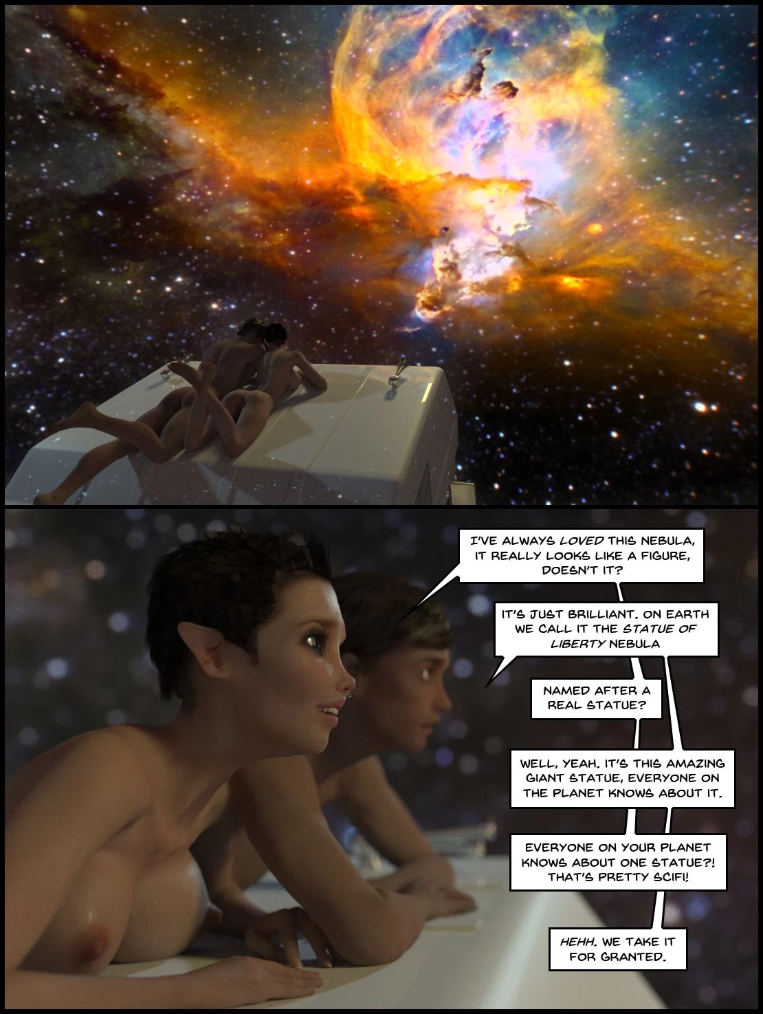 One Human, Being. 6.2: At The Edge. porn comic picture 75