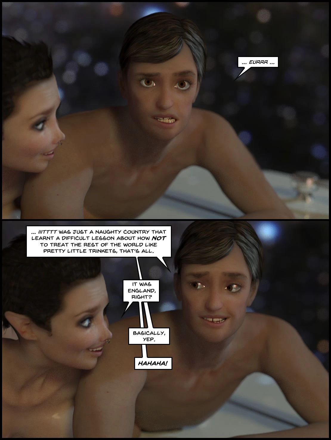 One Human, Being. 6.2: At The Edge. porn comic picture 77