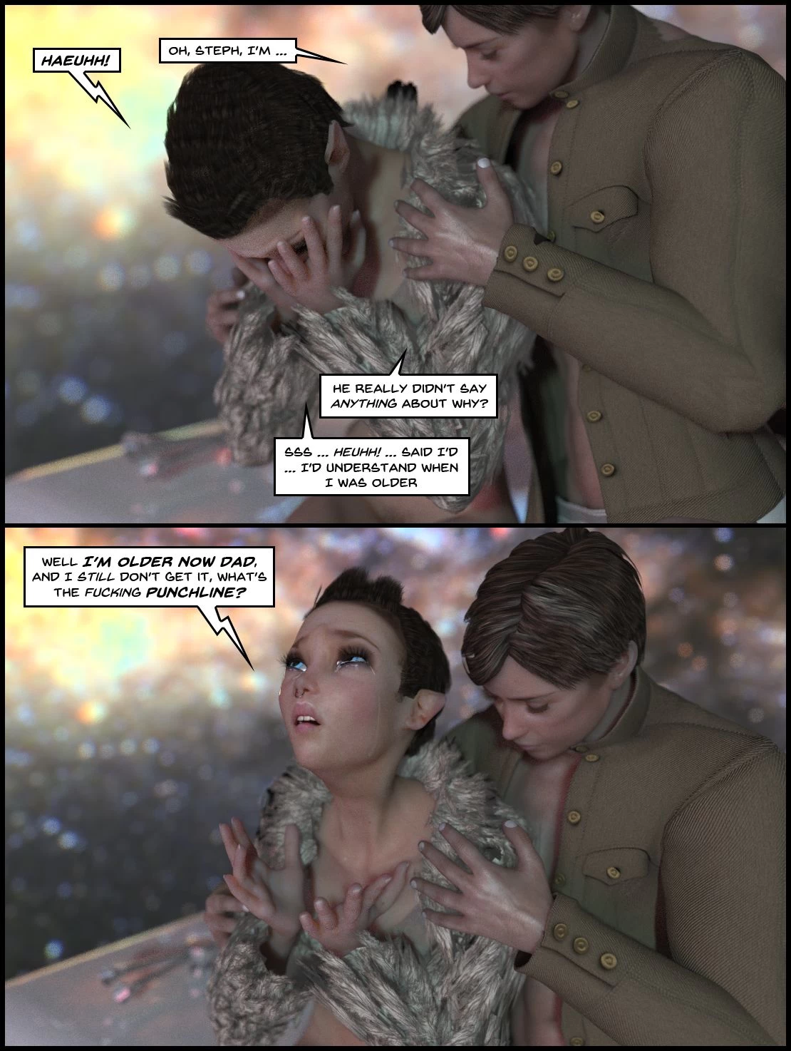 One Human, Being. 6.2: At The Edge. porn comic picture 8