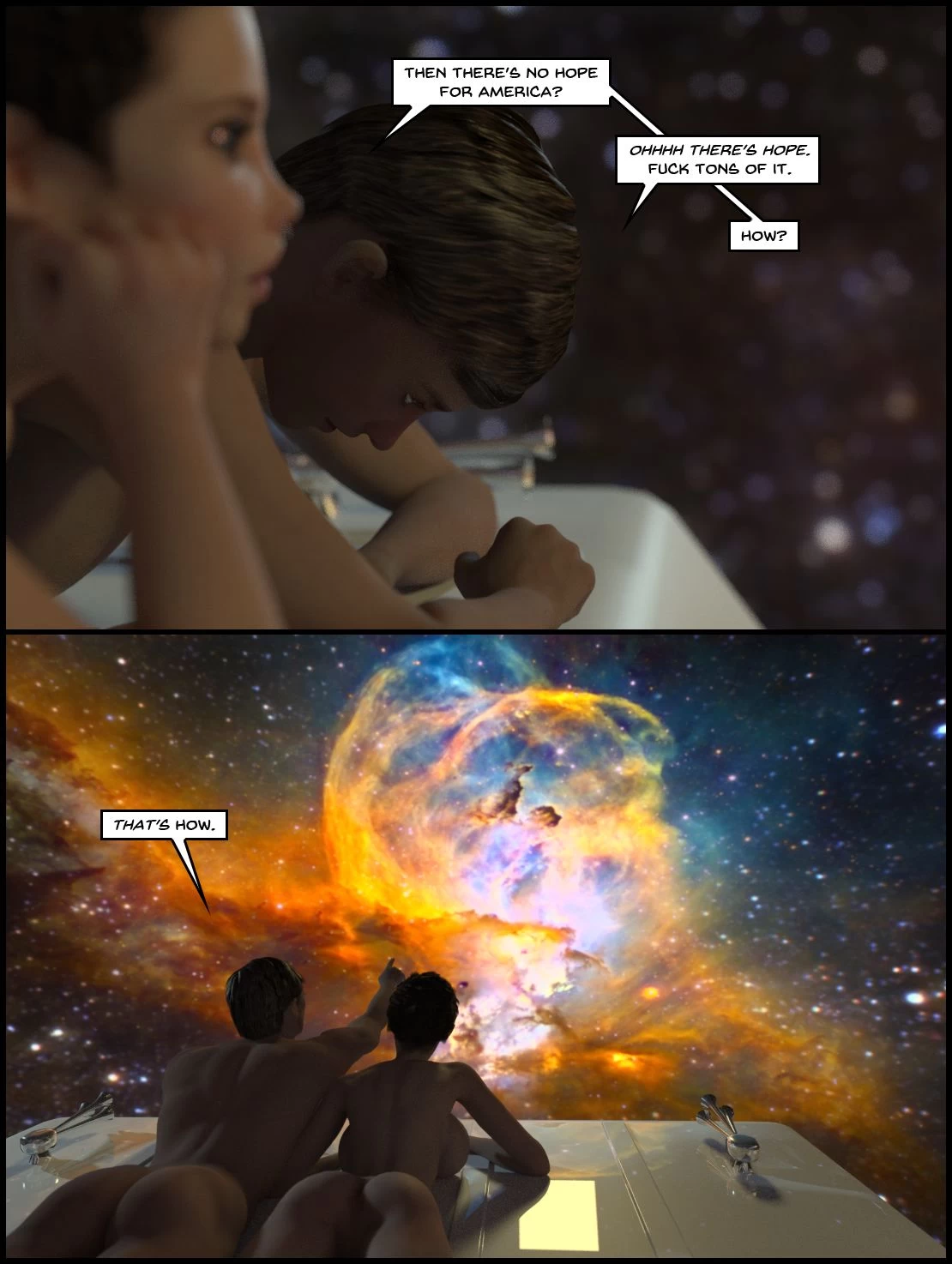 One Human, Being. 6.2: At The Edge. porn comic picture 82