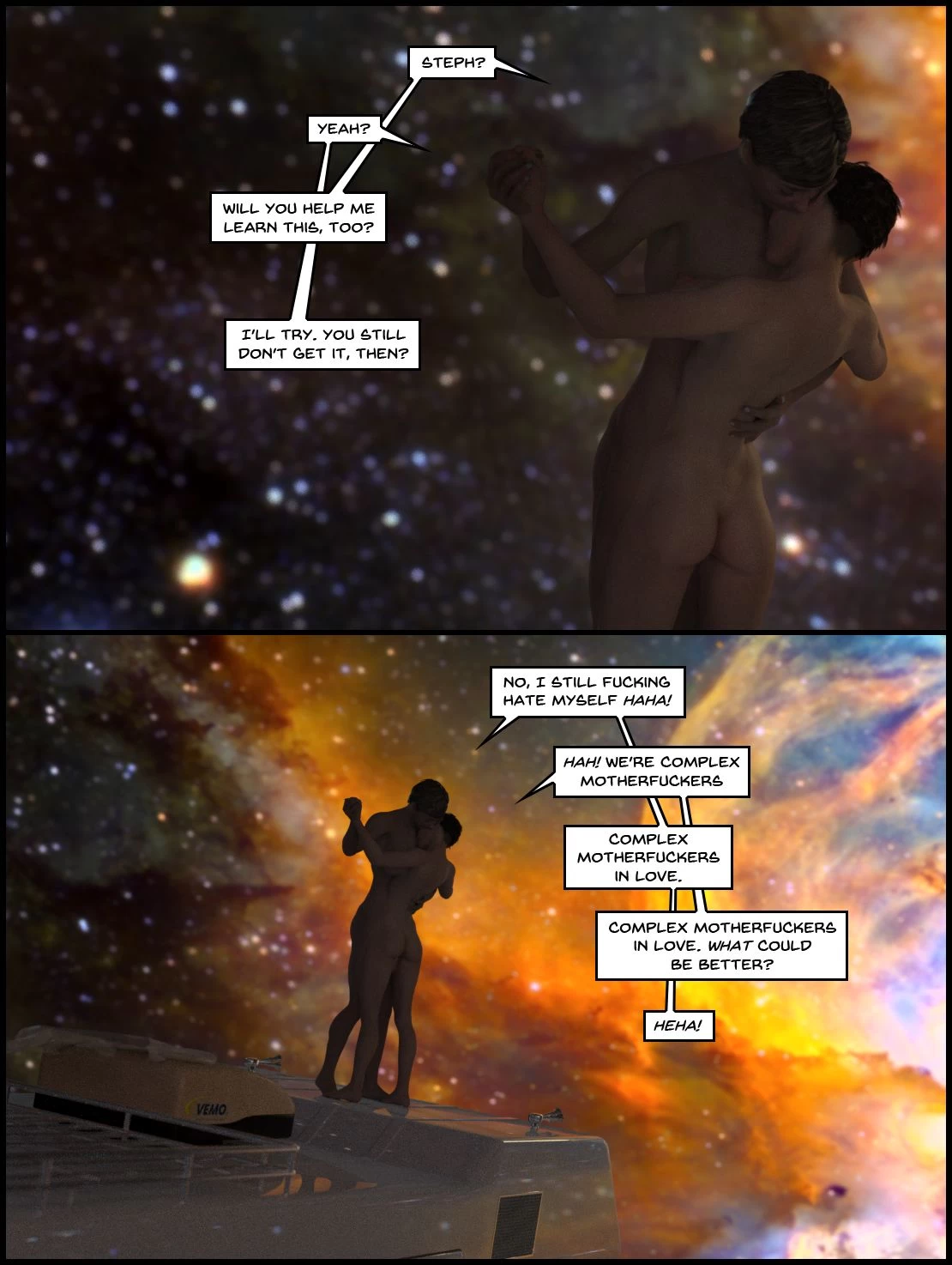 One Human, Being. 6.2: At The Edge. porn comic picture 88