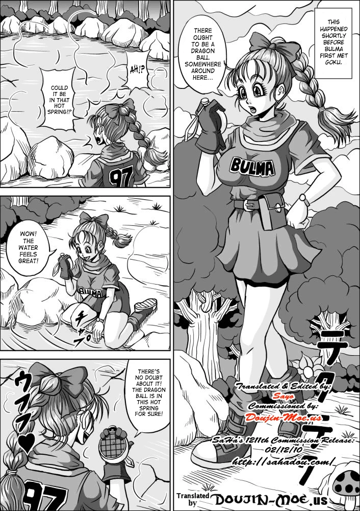 Onsen Jijii VS Bulma porn comic picture 6
