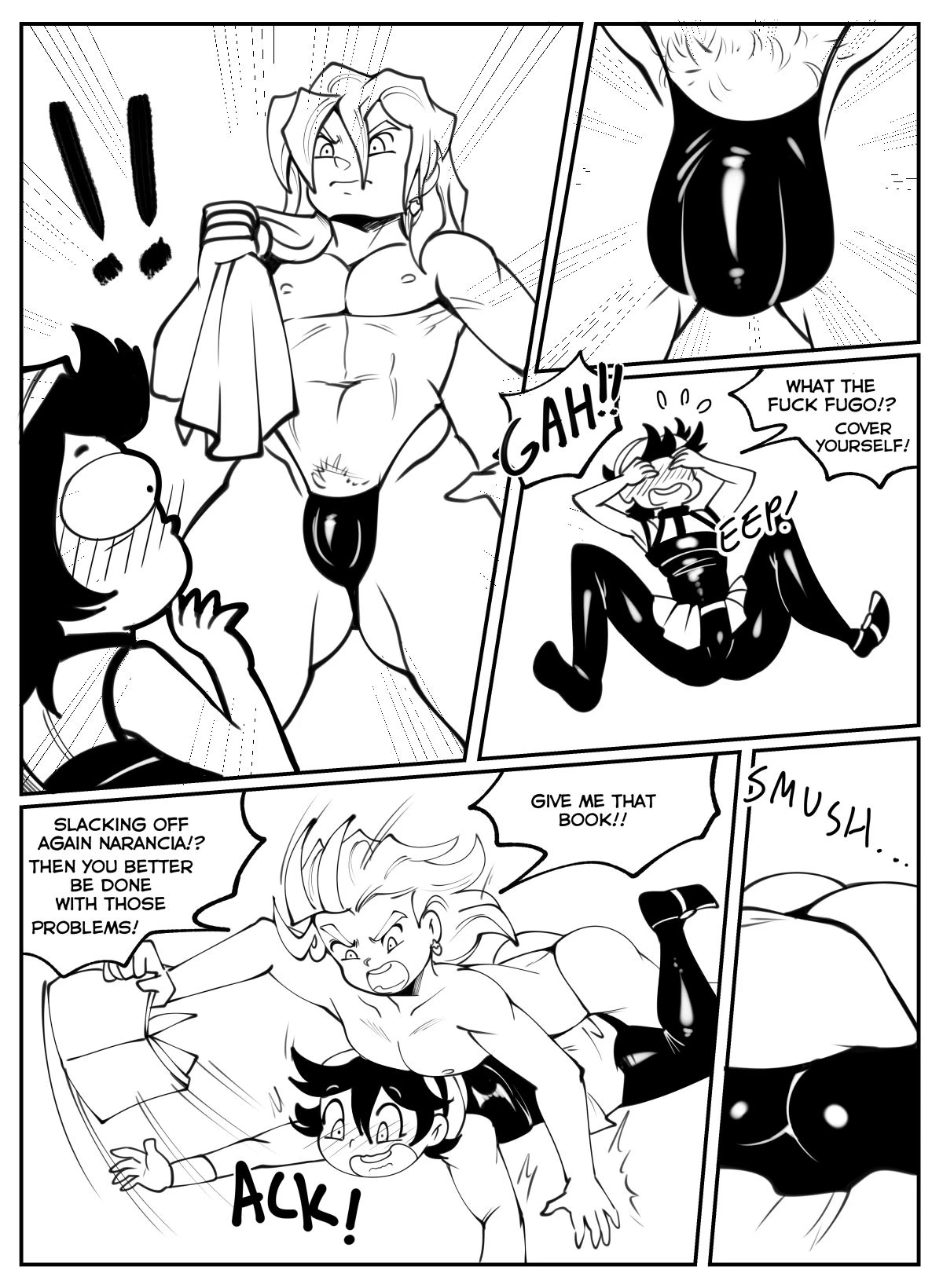 Oops - Distracted! porn comic picture 5