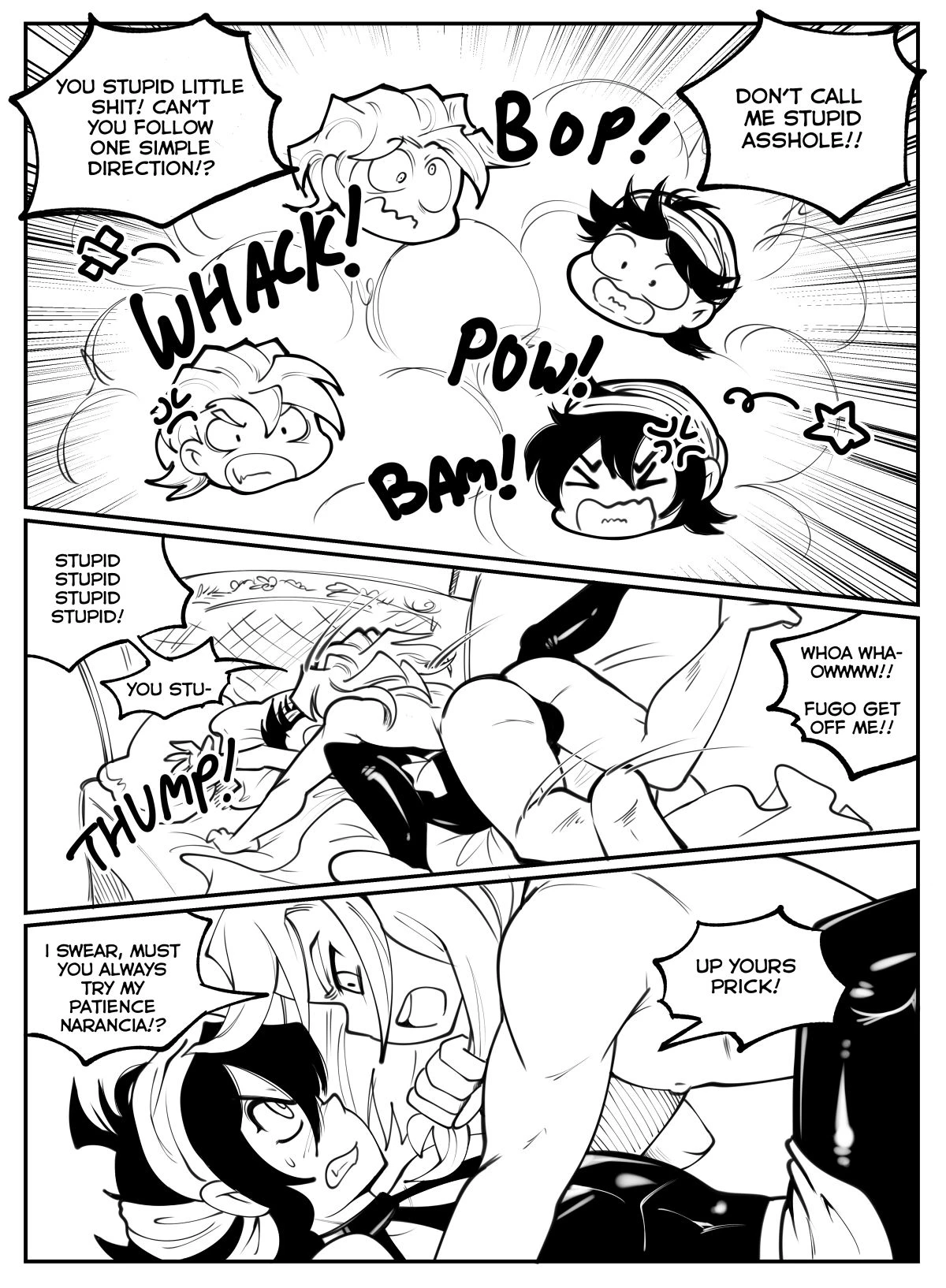 Oops - Distracted! porn comic picture 7