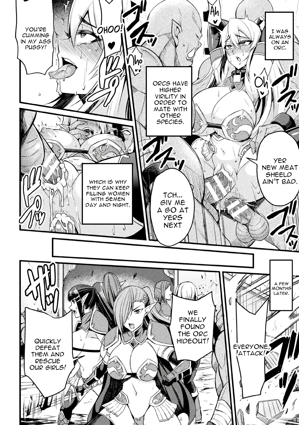 Orc no Su ~Nikuyoroi to Natta Mesutachi~ porn comic picture 16