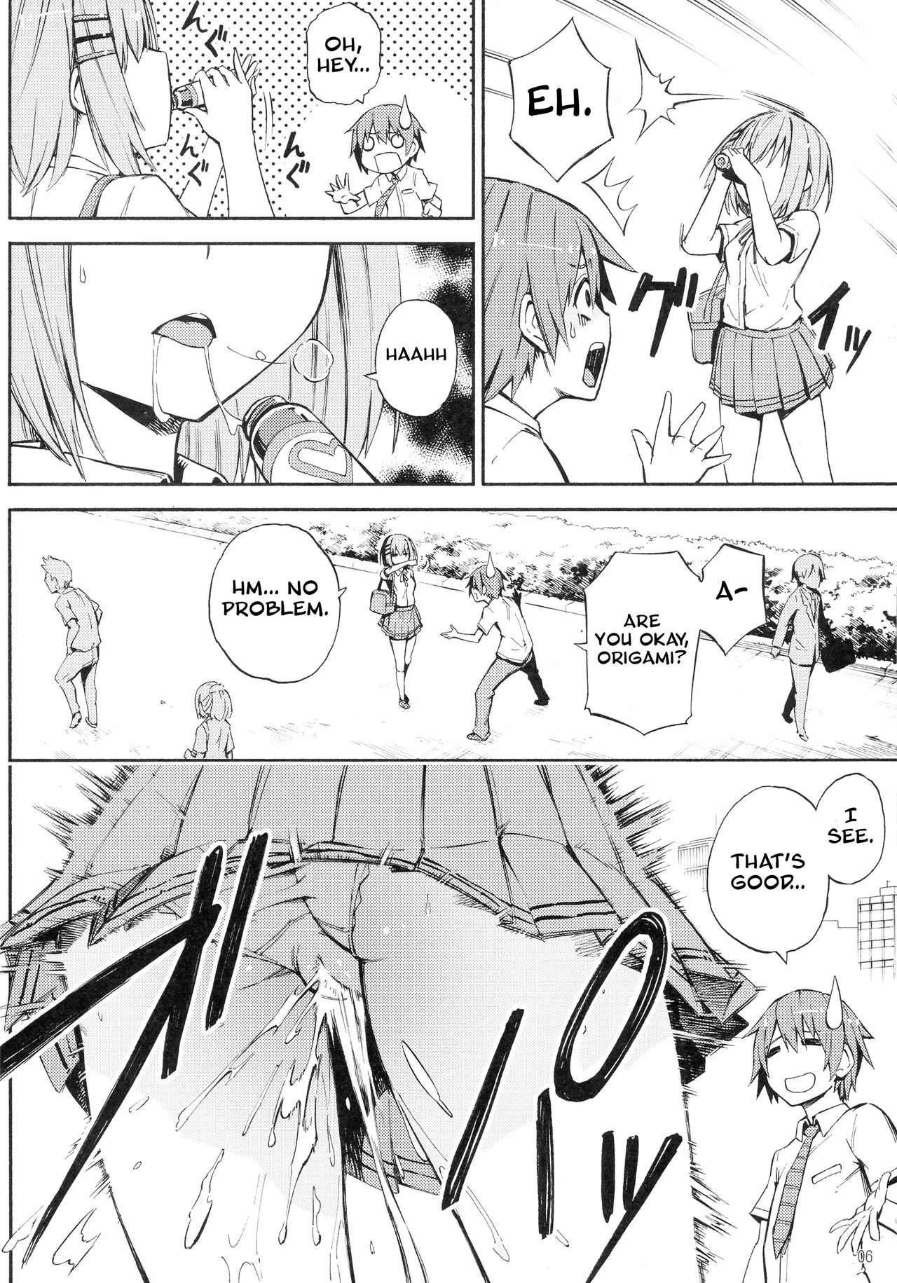 Origami-san no Genkigaderu Kusuri porn comic picture 4