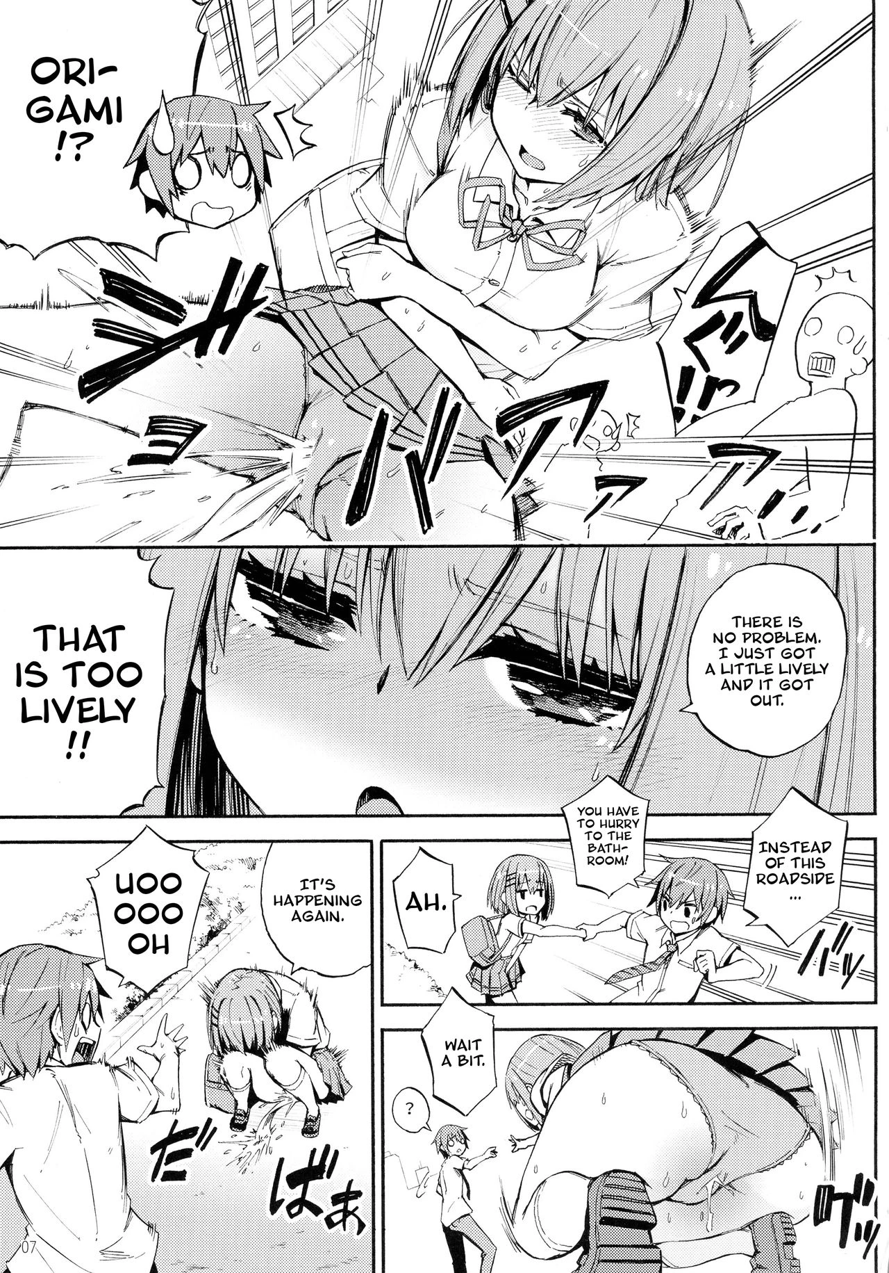 Origami-san no Genkigaderu Kusuri porn comic picture 5