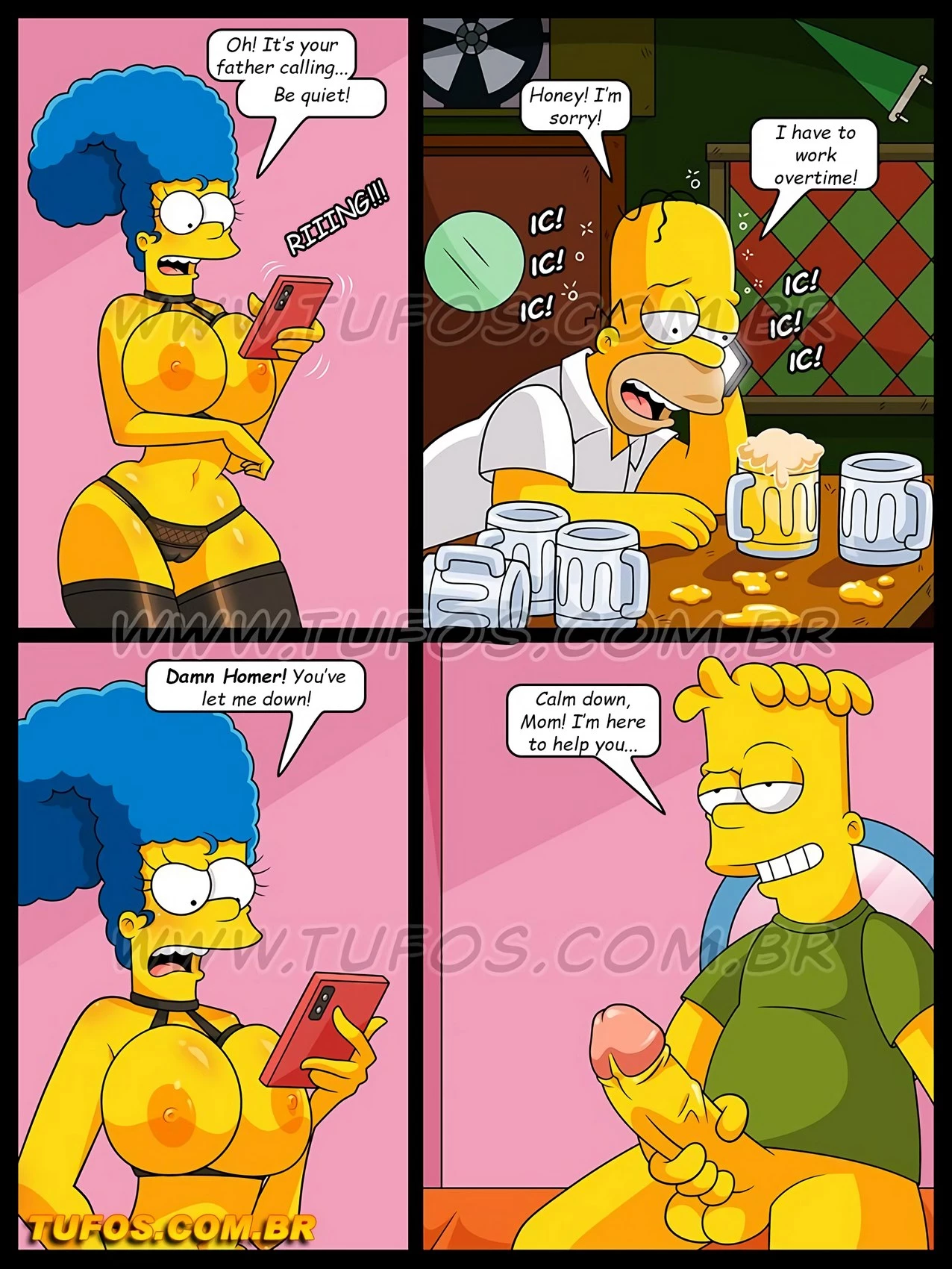 Os Simptoons 20 - The Panty Parade porn comic picture 6