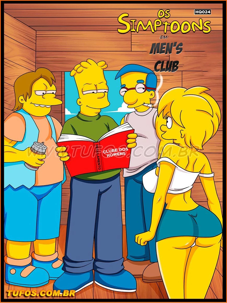 Os Simptoons 24 – Men’s Club porn comic picture 1
