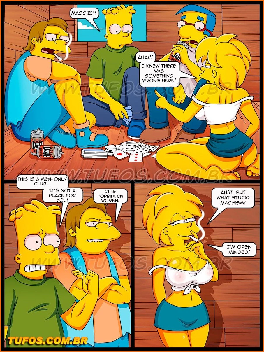 Os Simptoons 24 – Men’s Club porn comic picture 4