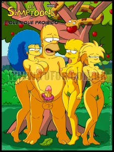 Os Simptoons 8 - Forbidden Picnic porn comic picture 1