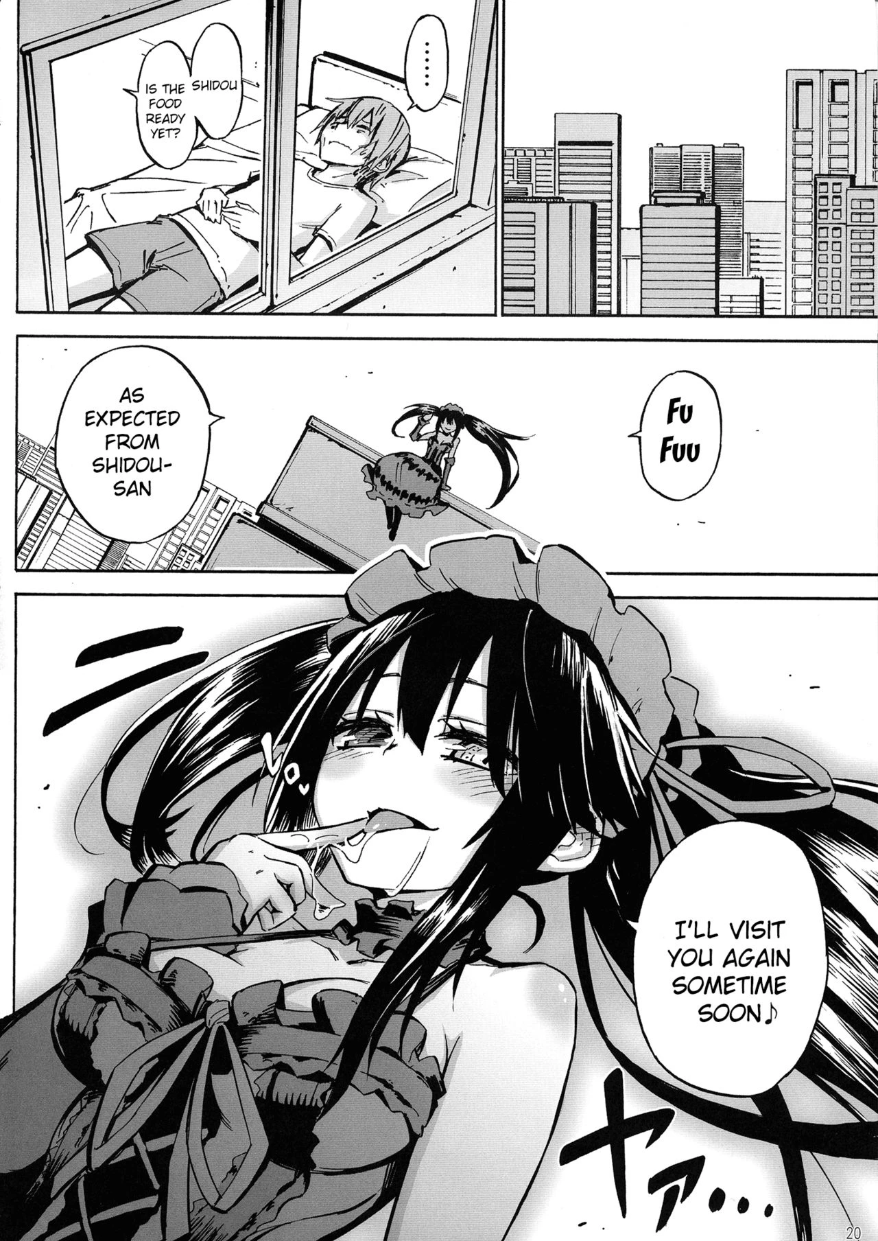 Oshokuji Kurumi-san porn comic picture 18