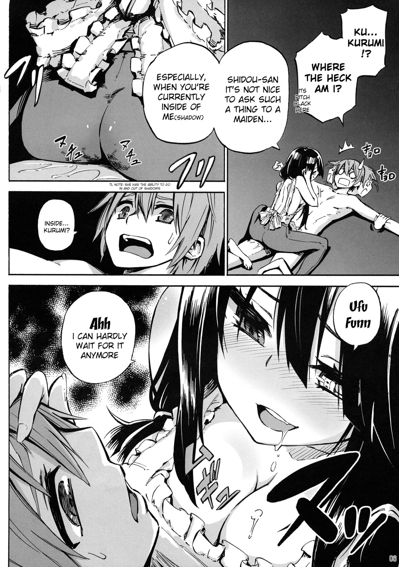 Oshokuji Kurumi-san porn comic picture 4