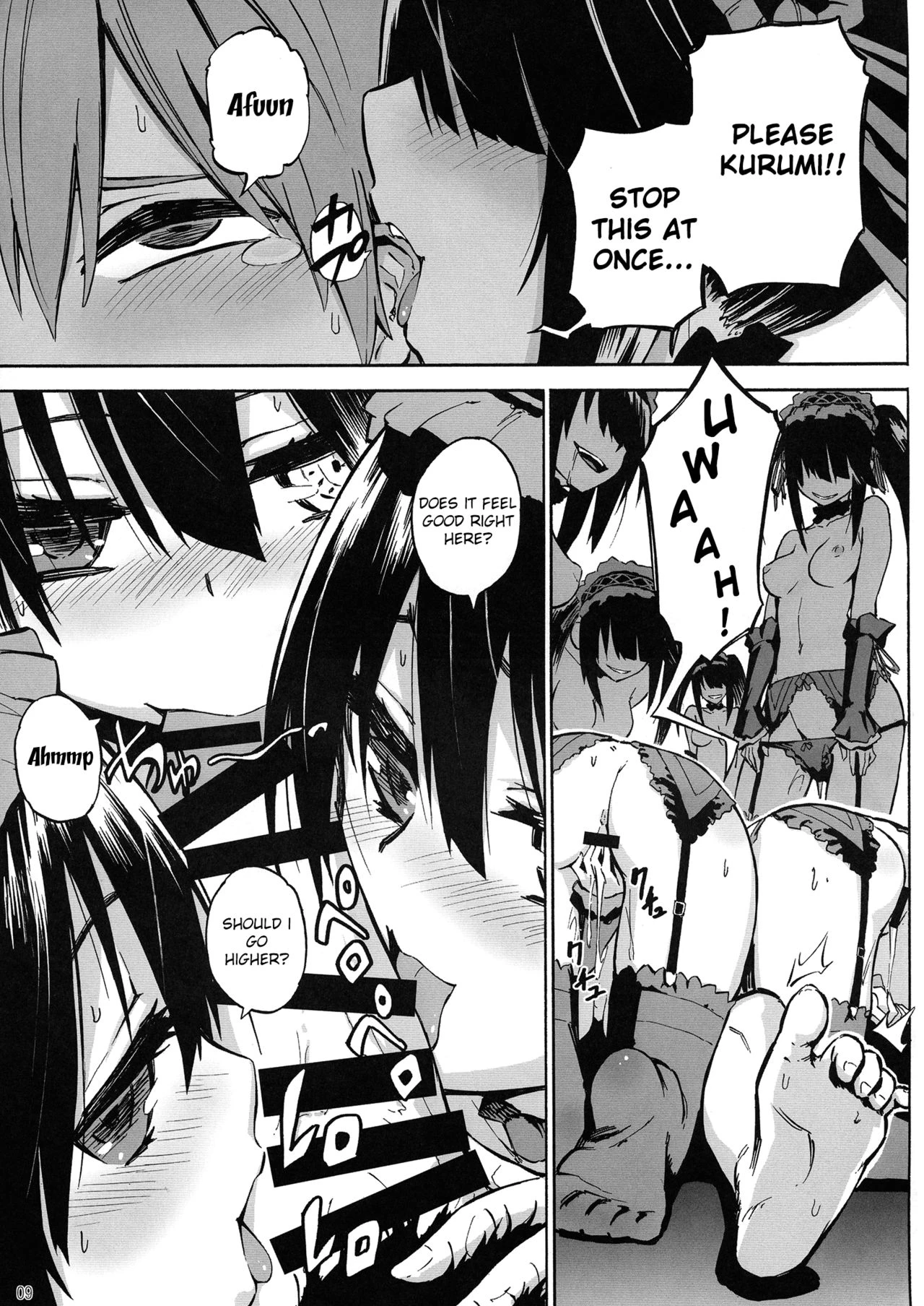 Oshokuji Kurumi-san porn comic picture 7