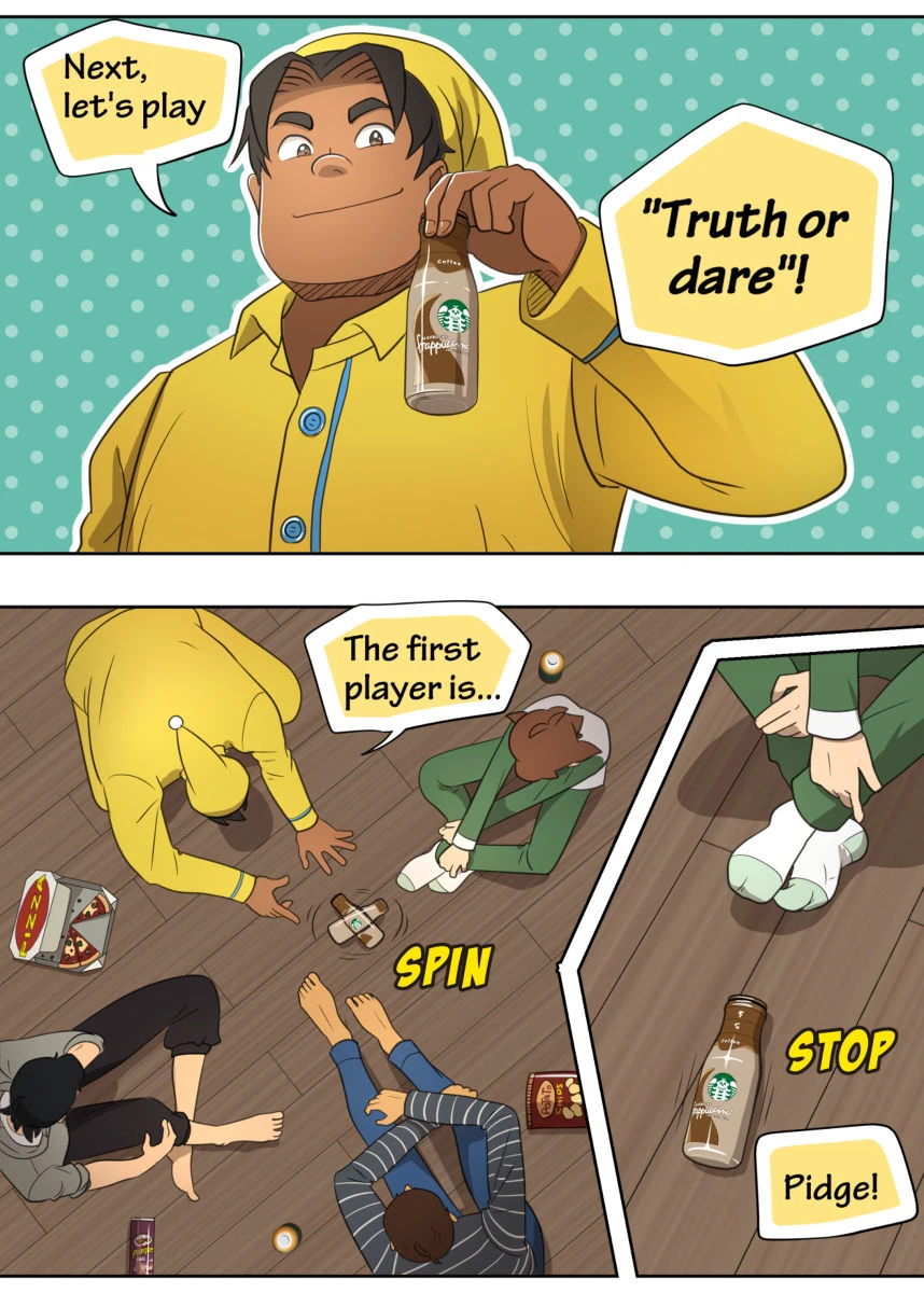 Otomari Party Game! - The Sleepover Game! porn comic picture 13