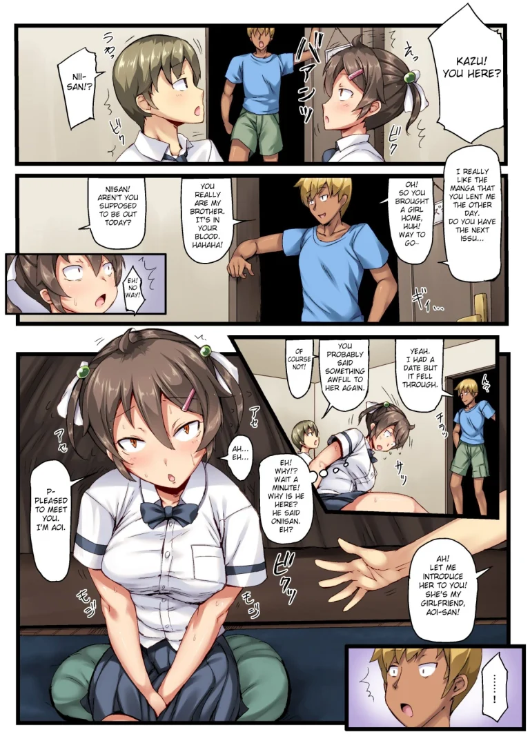 Otouto no Koibito ga Mukashi Choukyou Shita Motokano datta porn comic picture 3