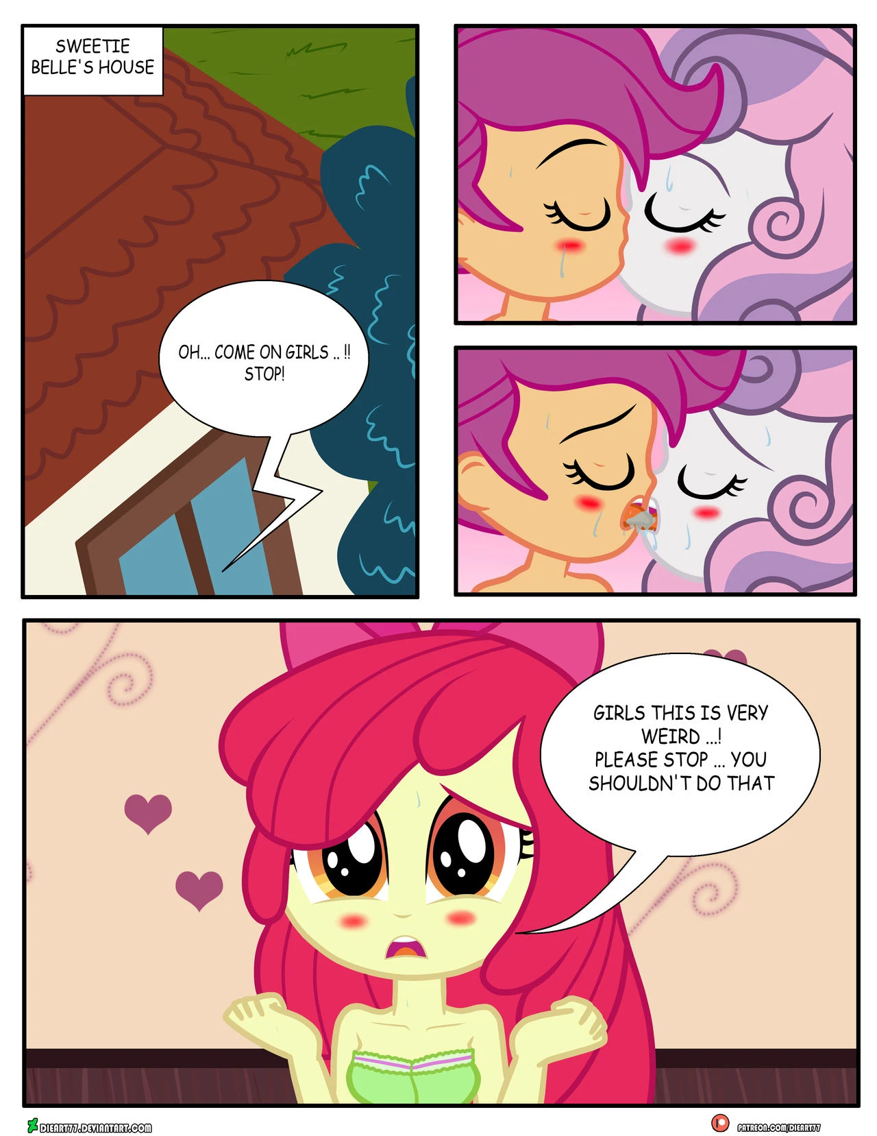 Out little secret porn comic picture 2