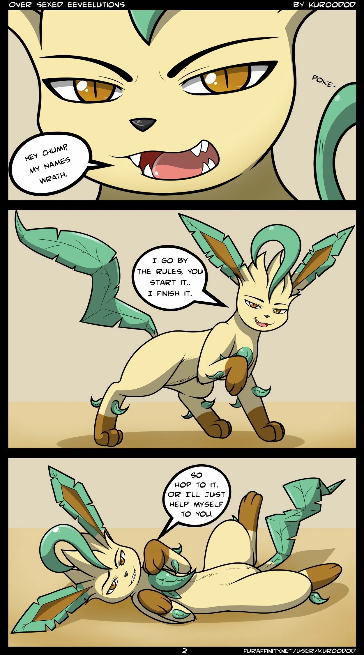 Oversexed Eeveelutions porn comic picture 63