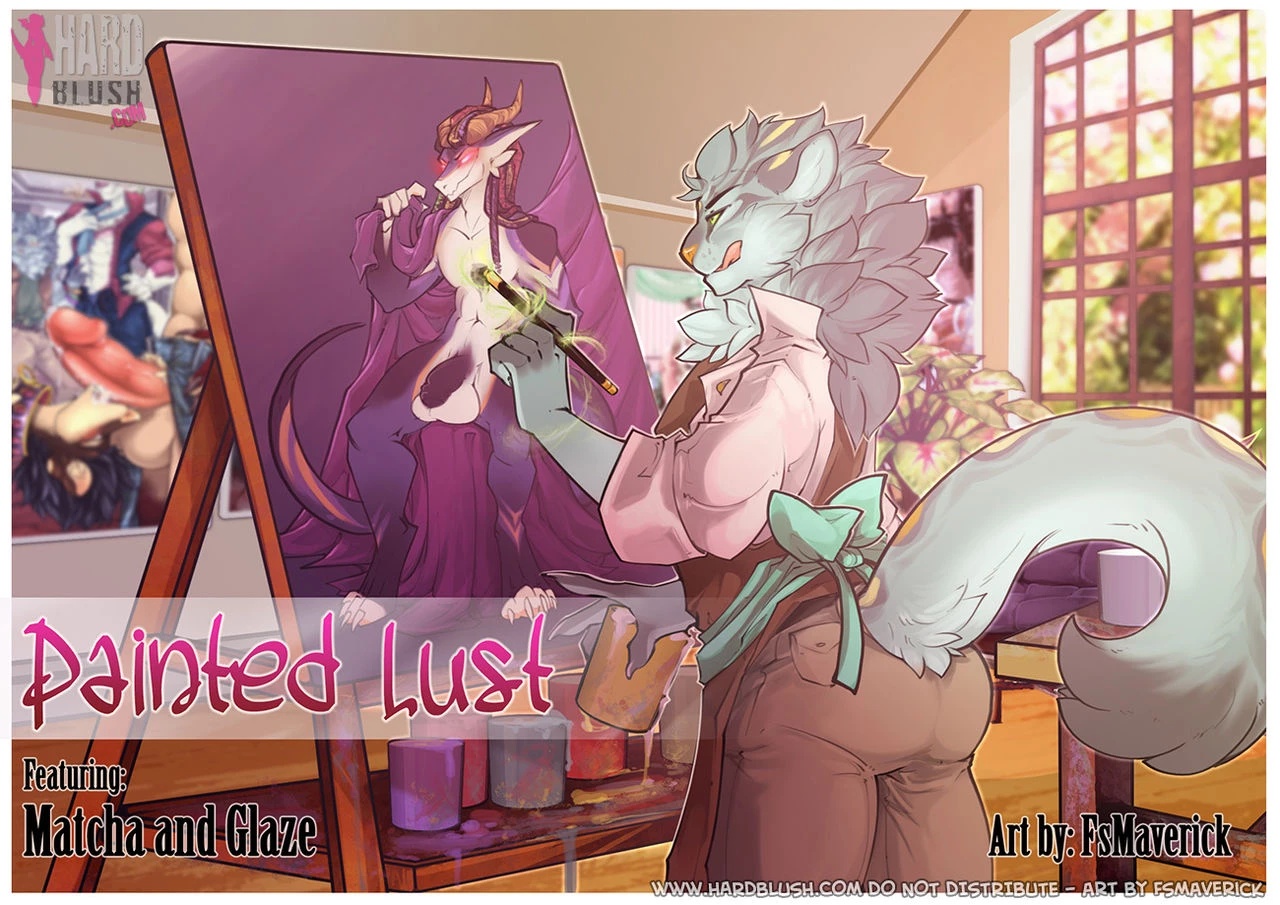 Painted Lust porn comic picture 1