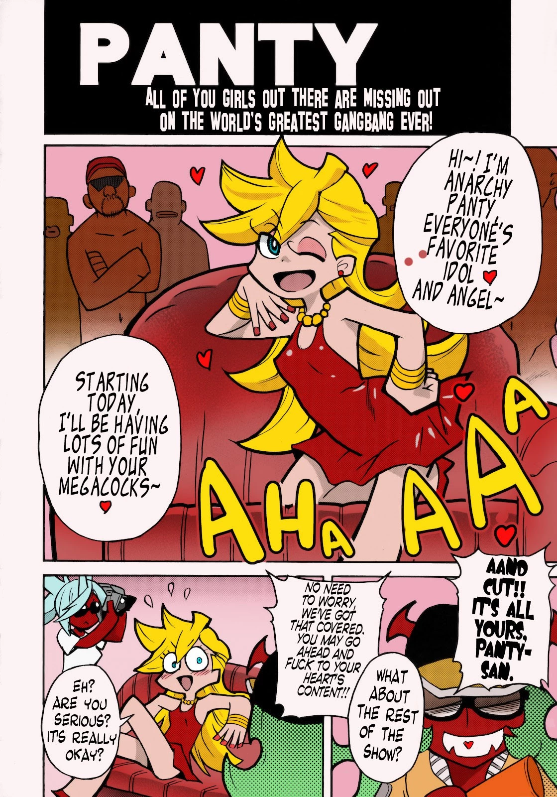 Panty & Stocking with Garterbelt porn comic picture 5