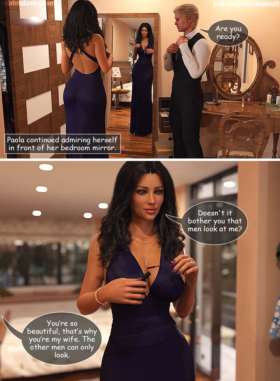 Paola꧇ Unfaithful for Revenge porn comic picture 13