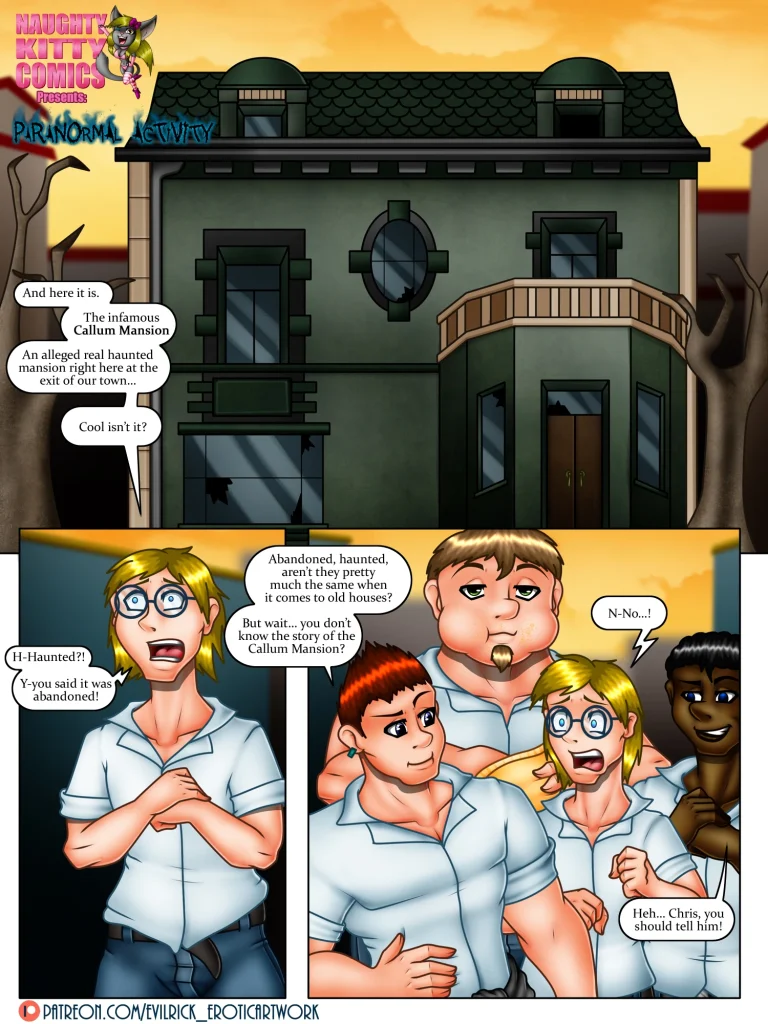 Paranormal Activity porn comic picture 1