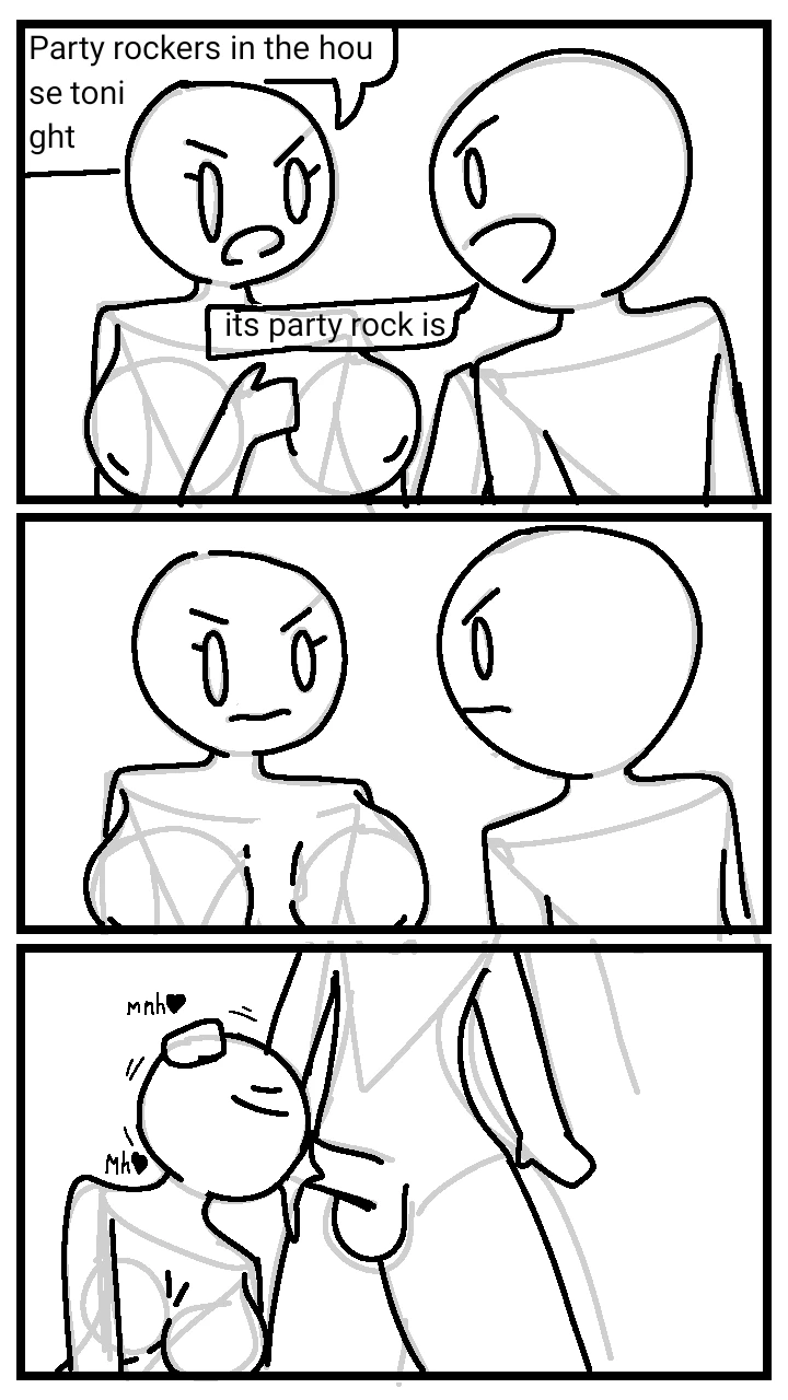 party roc k is in the house toni ght porn comic picture 1