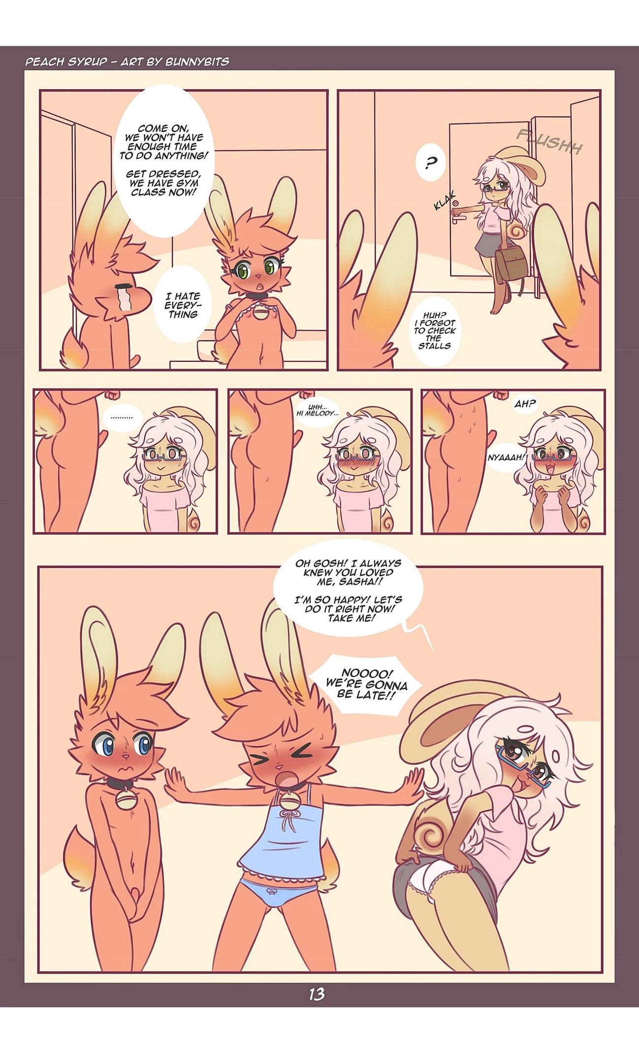Peach Syrup! porn comic picture 15