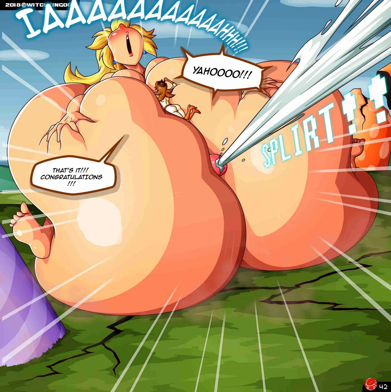 Peach’s Offroad Adventure porn comic picture 44