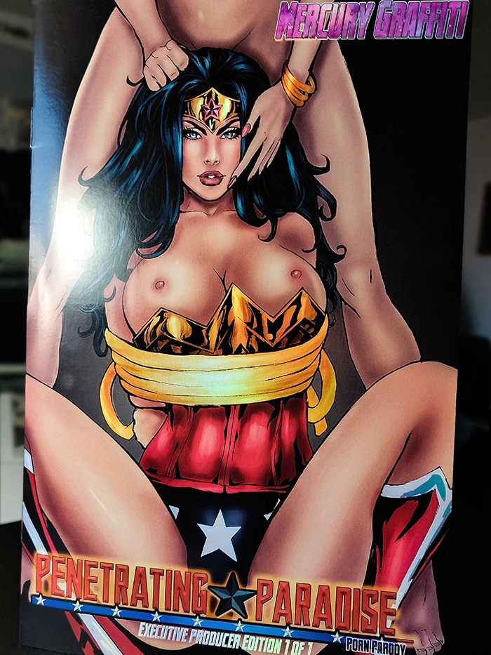 Penetrating Paradise - Wonder Woman Parody porn comic picture 18
