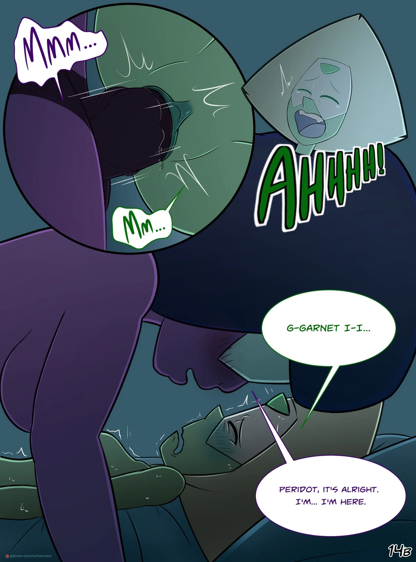 Peridot ‘Experiments’ (strap-on) porn comic picture 15