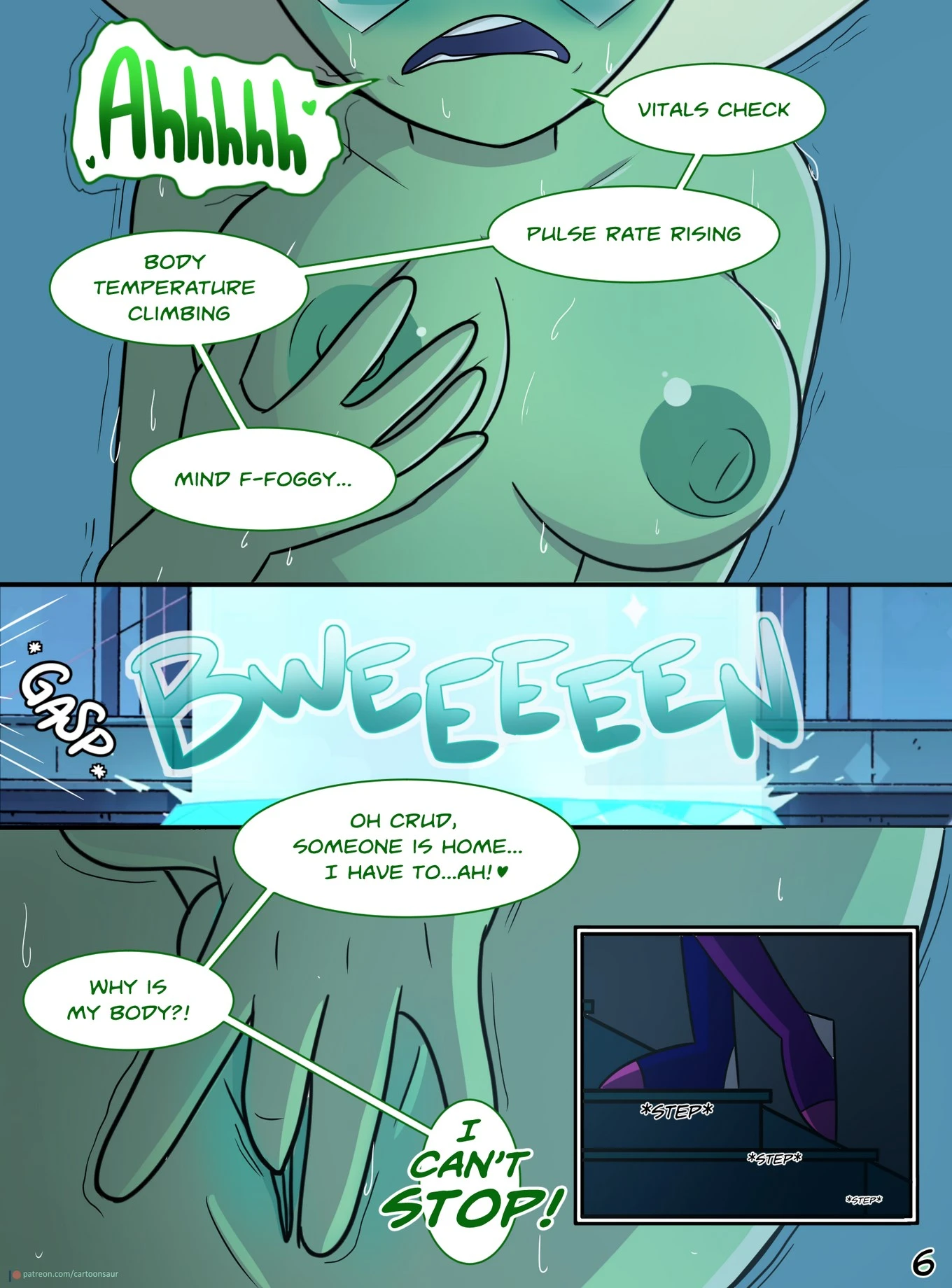 Peridot ‘Experiments’ (strap-on) porn comic picture 7