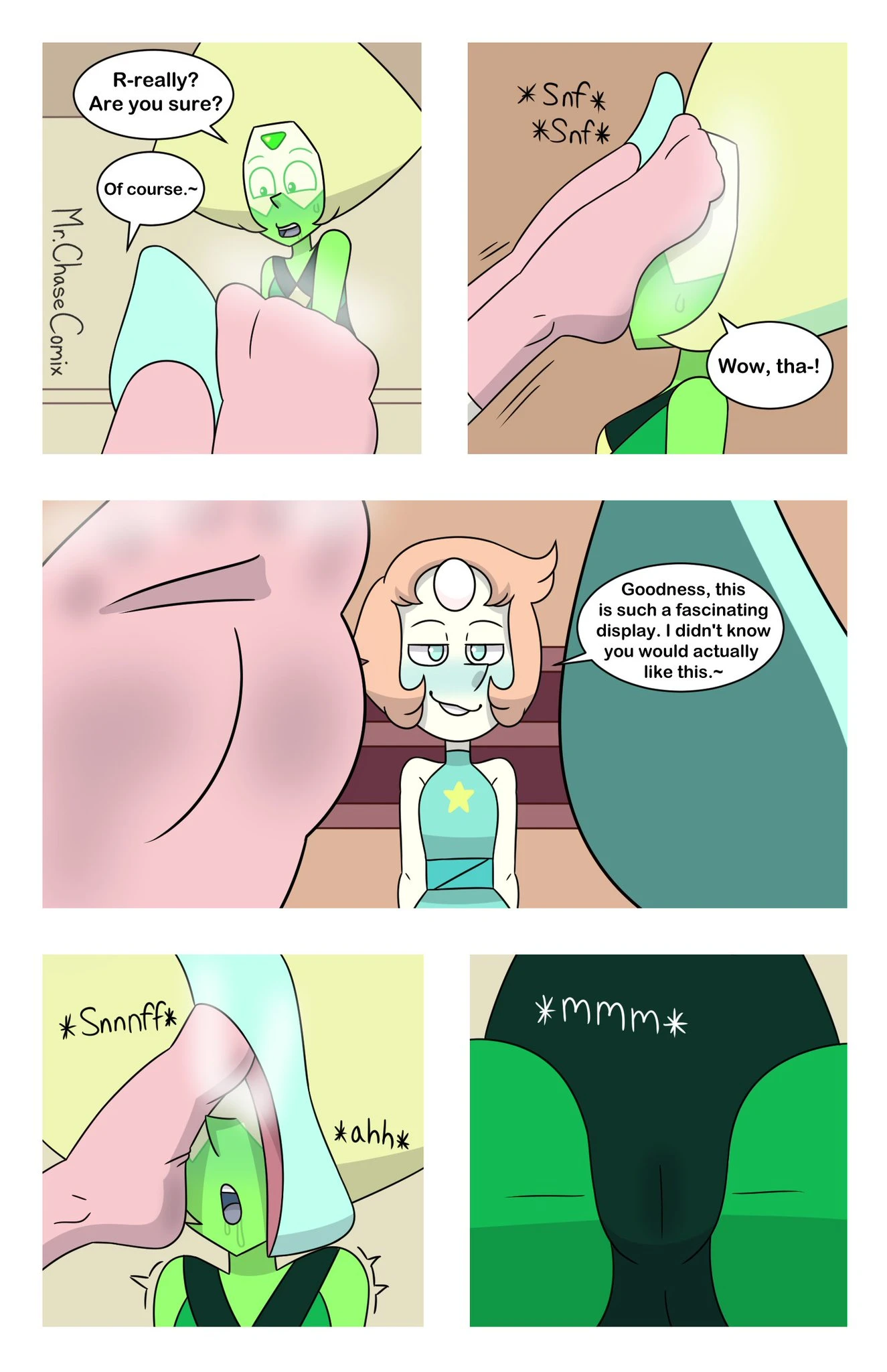 Peridot's Curiosity porn comic picture 10